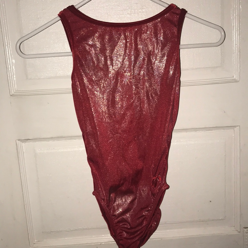 GK Elite Red Leotard